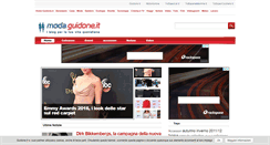Desktop Screenshot of moda.guidone.it